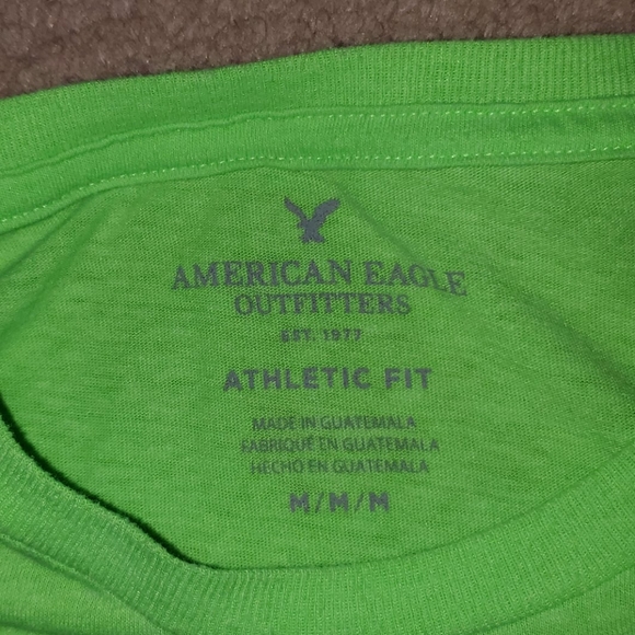 Green American Eagle Tee - Picture 2 of 2